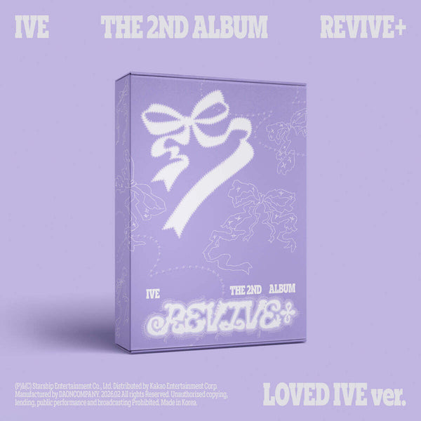 IVE REVIVE+ LOVED IVE 未開封 x 6 アルバム IVE – THE 2ND ALBUM [REVIVE+] (LOVED IVE ver. Limited) – Munwa