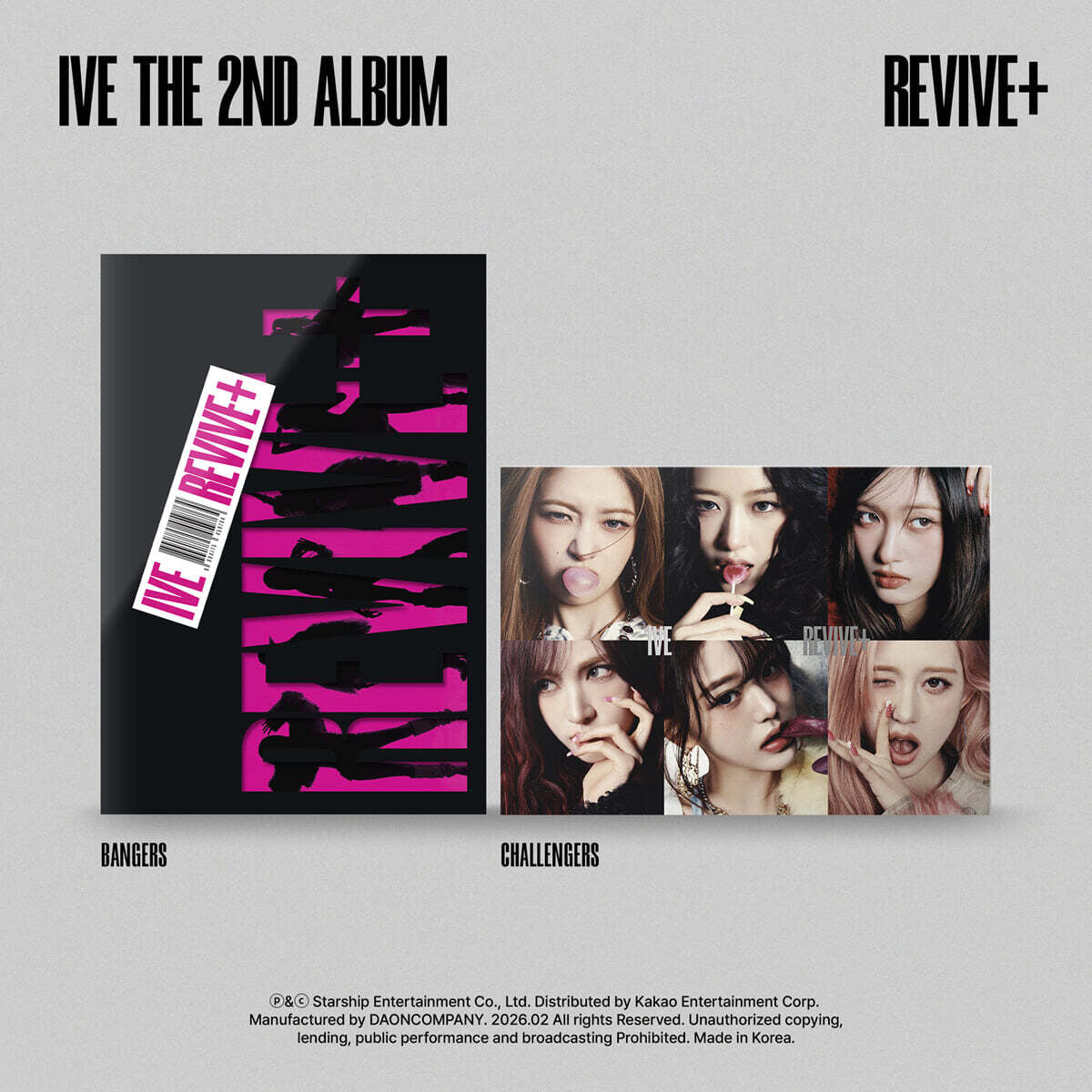 IVE – REVIVE+ (BANGERS ver. ou CHALLENGERS ver.)