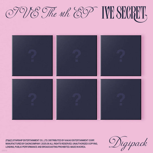 IVE – IVE SECRET (Digipack Ver.) [PRÉCOMMANDES]