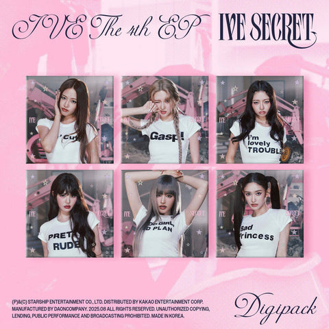 IVE – IVE SECRET (Digipack Ver.)