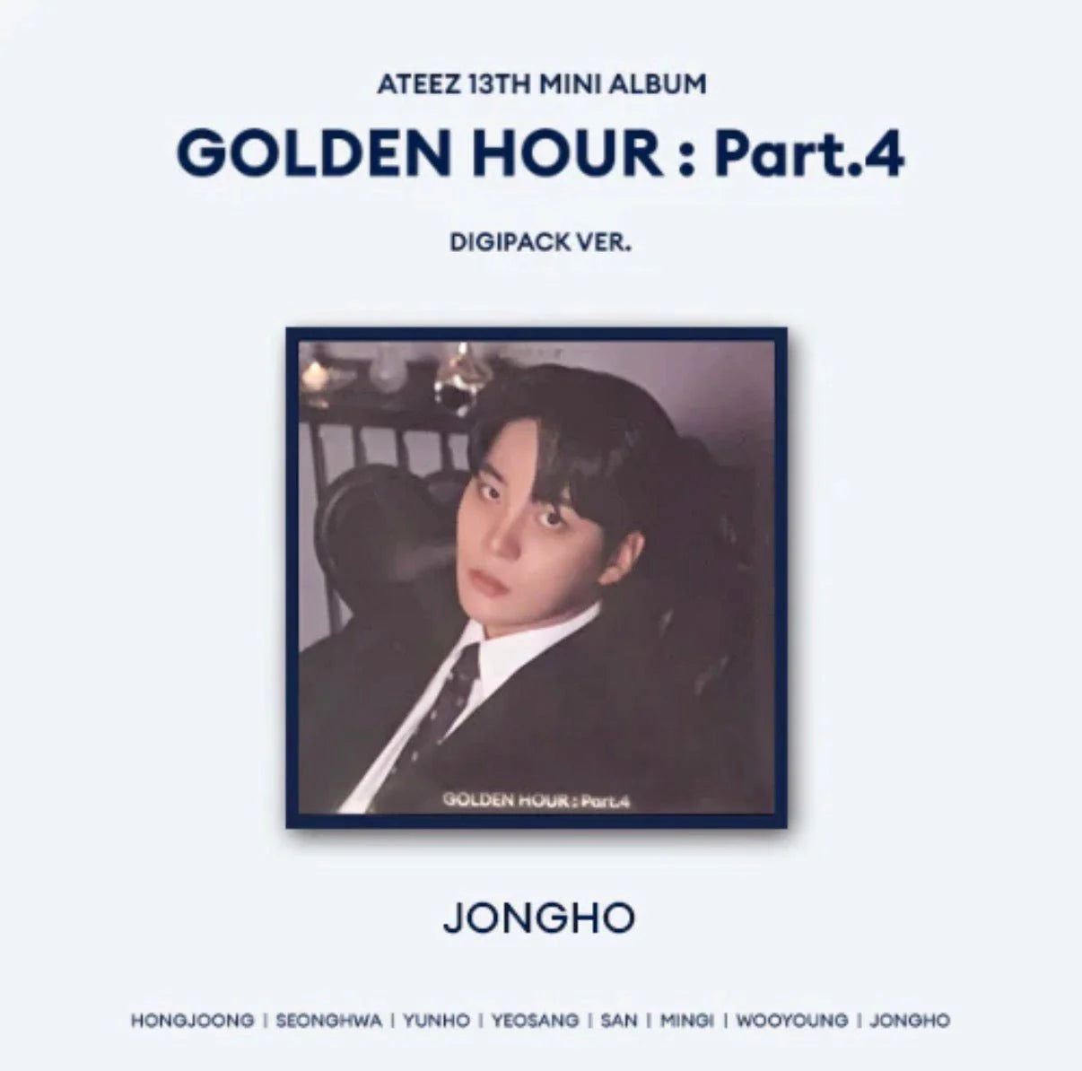 ATEEZ – 13th Mini Album [GOLDEN HOUR : Part.4] (DIGIPACK VER.)