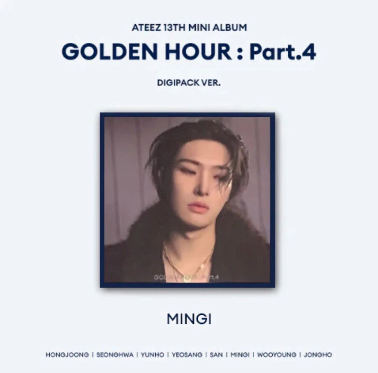 ATEEZ – 13th Mini Album [GOLDEN HOUR : Part.4] (DIGIPACK VER.)
