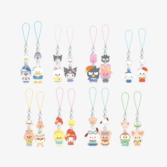 MINI FIGURE COUPLE KEYRING - SKZOO X SANRIO CHARACTERS