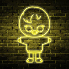 LED Wall Neon Sign - Lemon Yellow Chick [LIMITED EDITION]