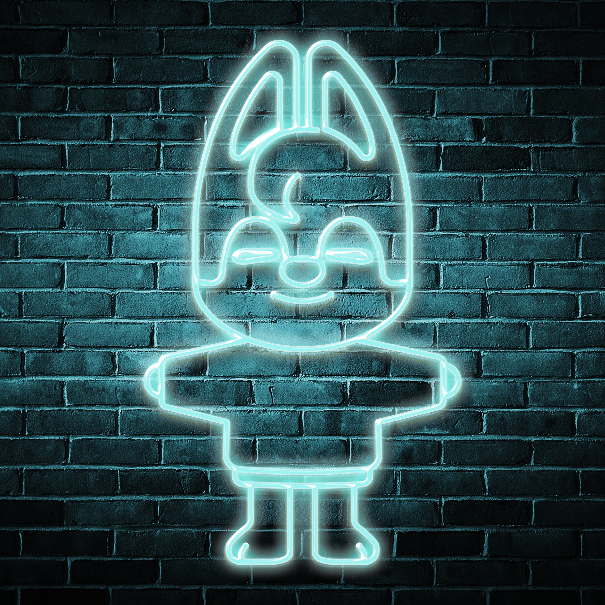 Néon LED Mural inspiré de Wolf Chan le SKZOO de Bang Chan de Stray Kids