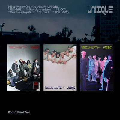 P1Harmony – 9th Mini Album [UNIQUE] (Photobook Ver.)
