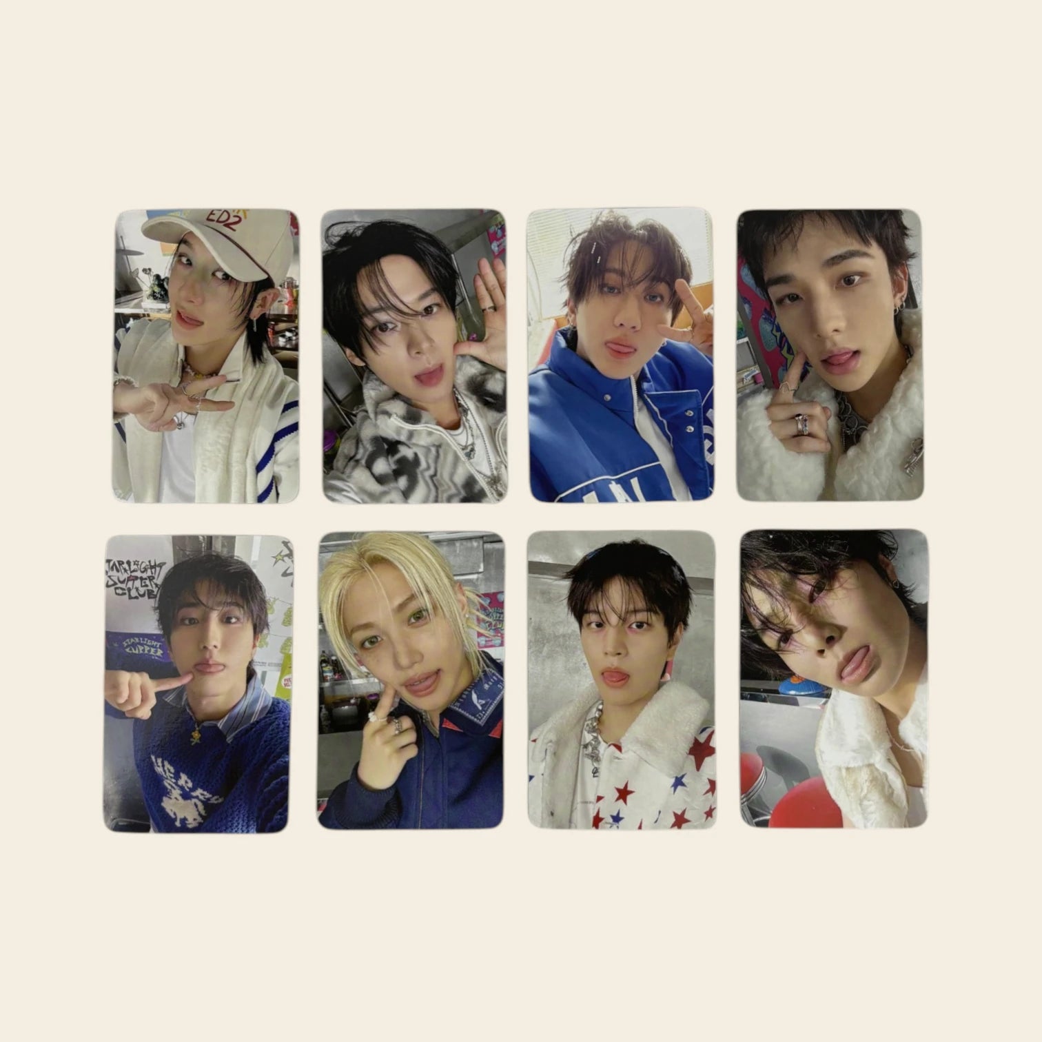 Photocard POB - Stray Kids STARLIGHT SUPPER CLUB