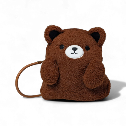 Borsa a mano in peluche