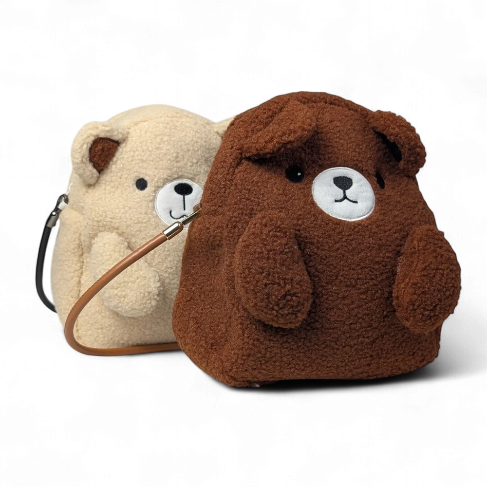 Plush handbag
