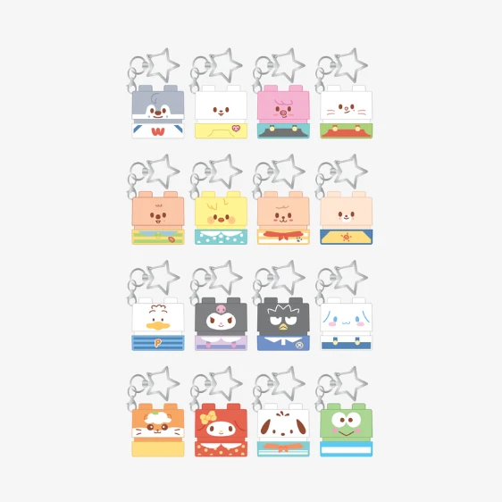 SECRET BLOCK STAMP - SKZOO X SANRIO CHARACTERS