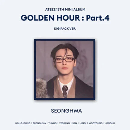 ATEEZ – 13th Mini Album [GOLDEN HOUR : Part.4] (DIGIPACK VER.)