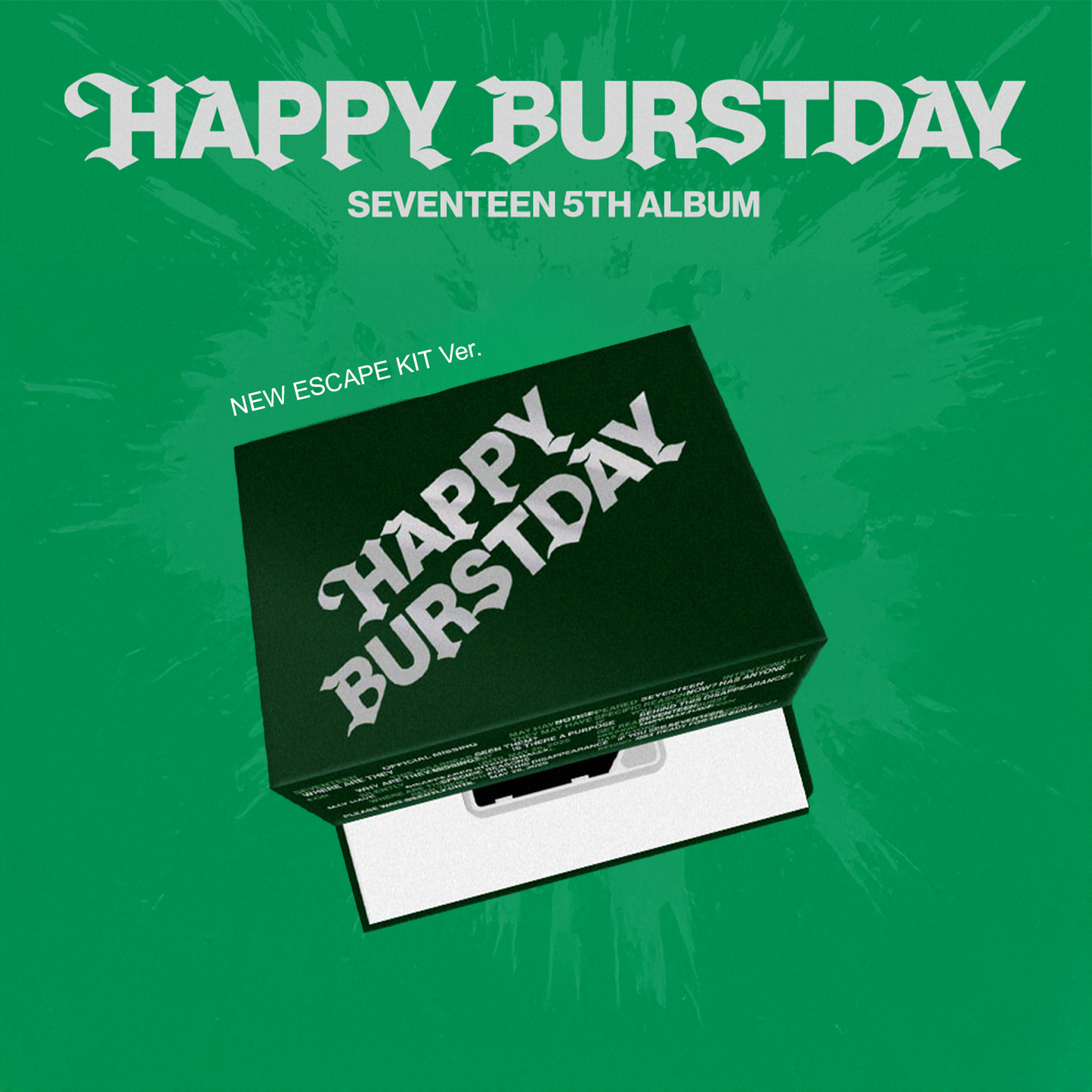 SEVENTEEN - HAPPY BURSTDAY [NEW ESCAPE KiT Ver.]