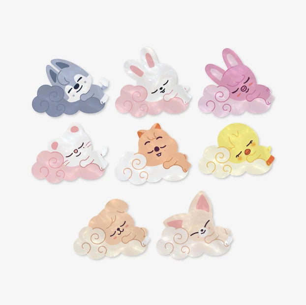 SKZOO ACRYLIC HAIR CLIP - RUN IT