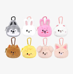 SKZOO MINI BACKPACK KEYRING - RUN IT