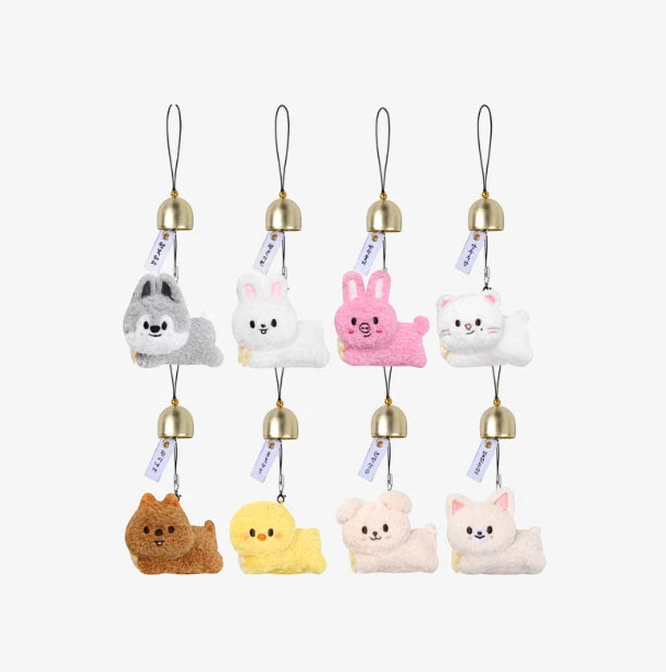 SKZOO PLUSH DOOR BELL KEYRING - RUN IT