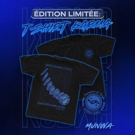 T-shirt SKZ KARMA [LIMITED EDITION][PRÉCOMMANDES]
