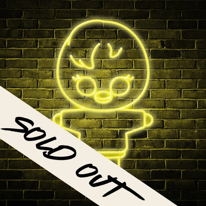 Néon LED Mural - Lemon Yellow Chick [ÉDITION LIMITÉE]