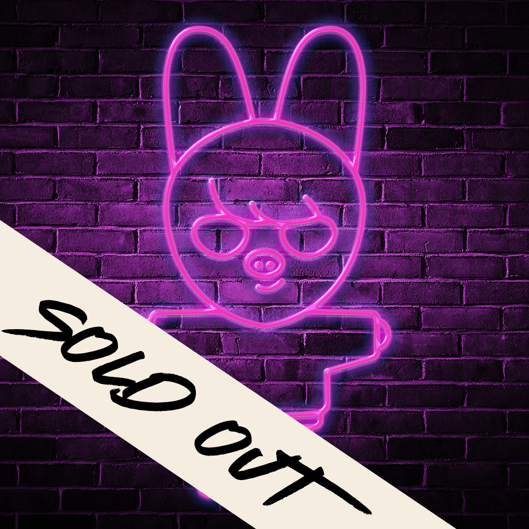 Néon LED Mural - Pink Pigny [ÉDITION LIMITÉE]