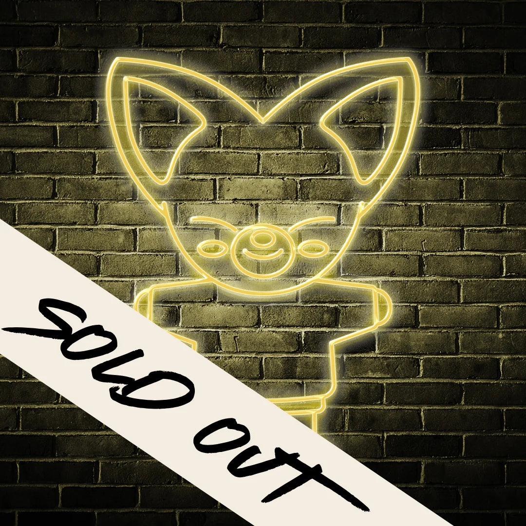 Néon LED Mural - Warm White Fox [ÉDITION LIMITÉE]