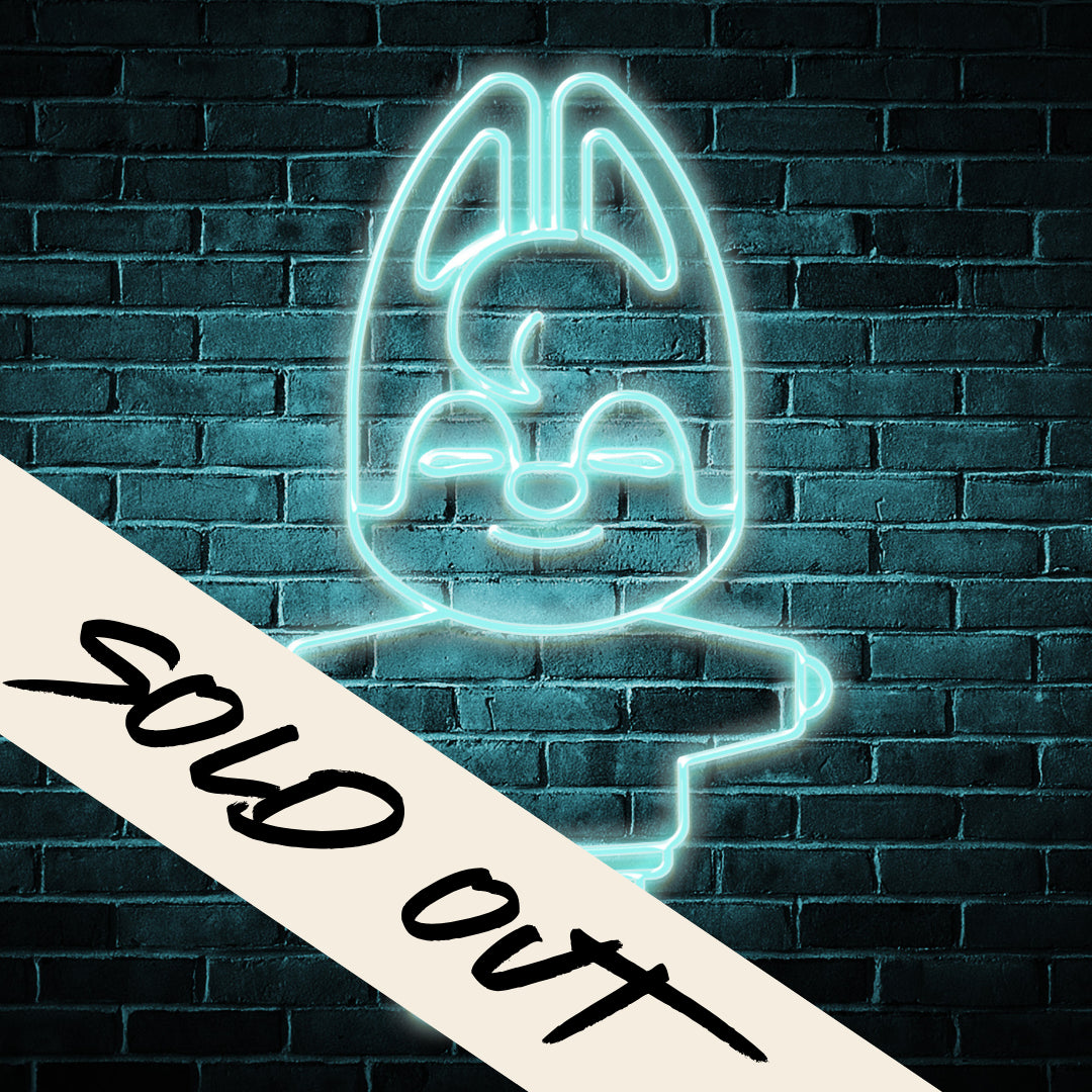 Néon LED Mural - Cold White Wolf [ÉDITION LIMITÉE]