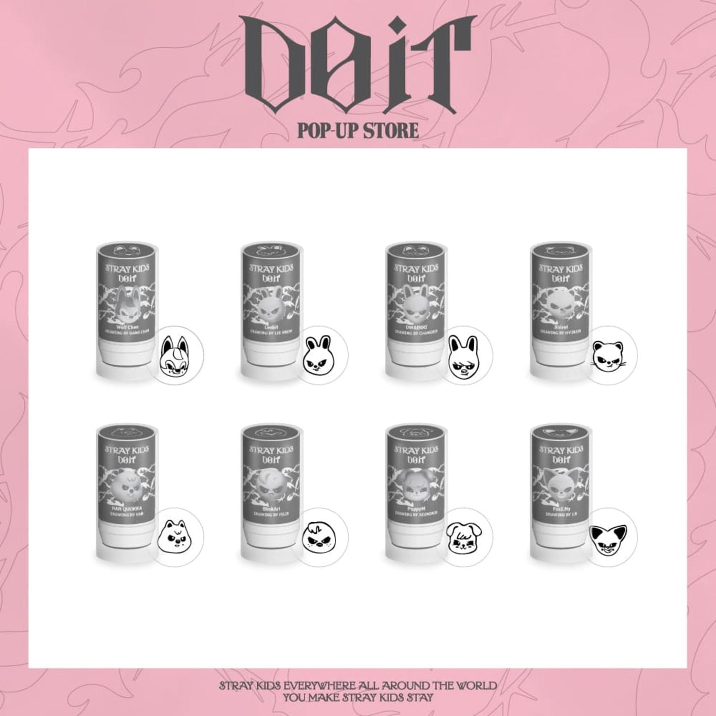 Stray Kids - [DO IT] SKZOO STAMP