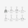 Stray Kids - Pop-up Store [dominATE : celebrATE] SKZOO FACE KEYRING SILVER Ver.