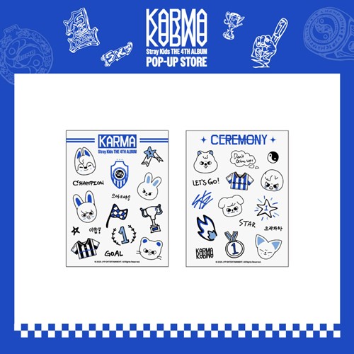 Stray Kids KARMA MD - TATTOO STICKER [PRÉCOMMANDES]