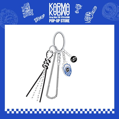 Stray Kids KARMA MD - CEREMONY METAL KEYRING