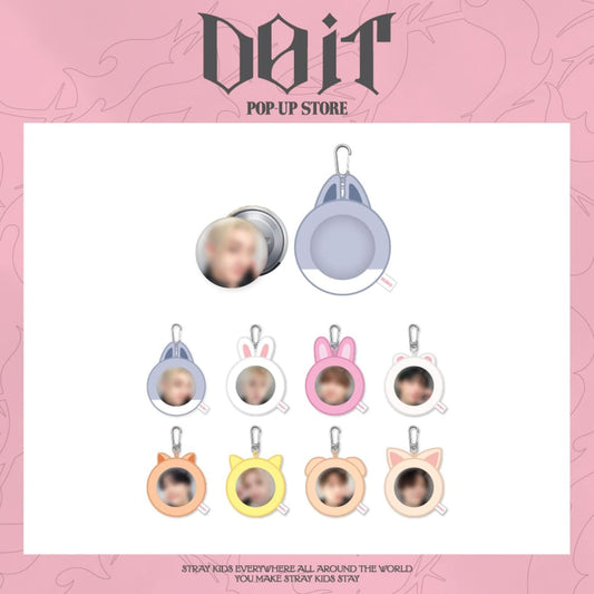 Stray Kids - [DO IT] SOFT FACE BADGE & SKZOO COVER SET