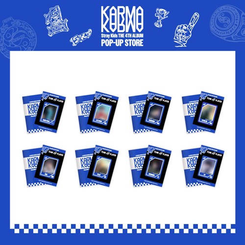 Stray Kids KARMA MD - LOCKER ROOM STICKER BOOK [PRÉCOMMANDES]