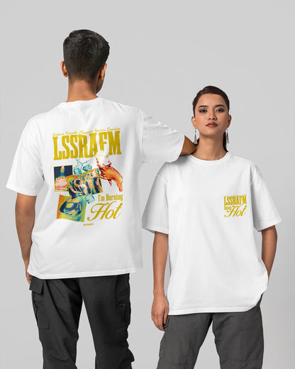 T-shirt BURNING HOT