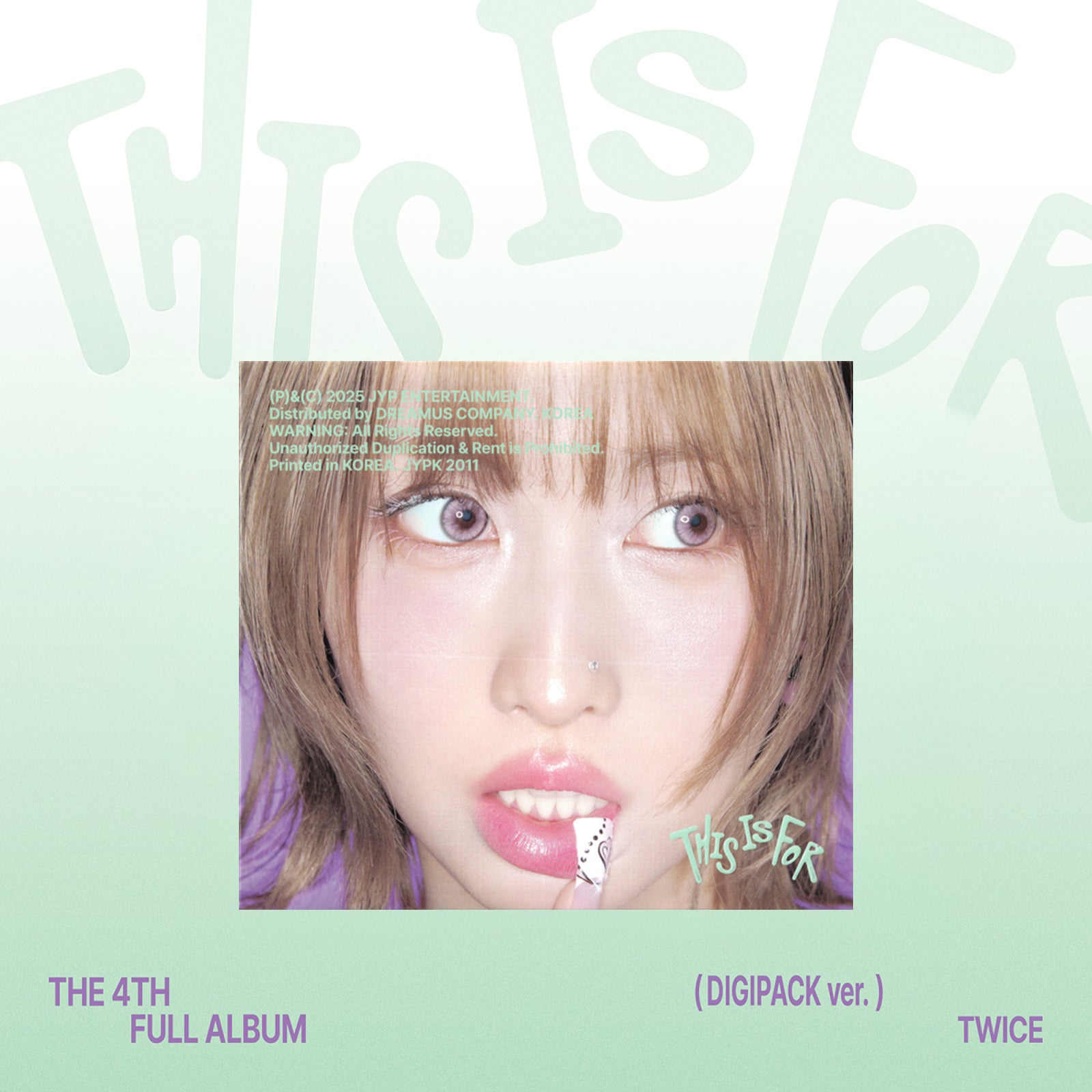 TWICE THIS IS FOR digipack.ver セット Amazon.com: TWICE THIS IS FOR [Digipack ver.] 4th Album (9 ver