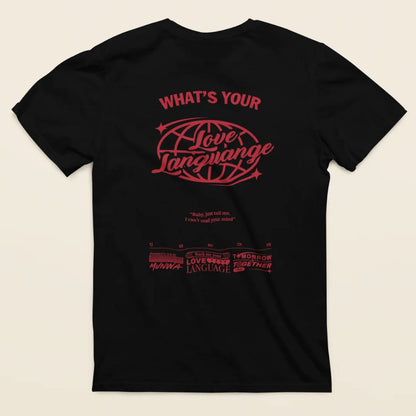 T-shirt LOVE LANGUAGE