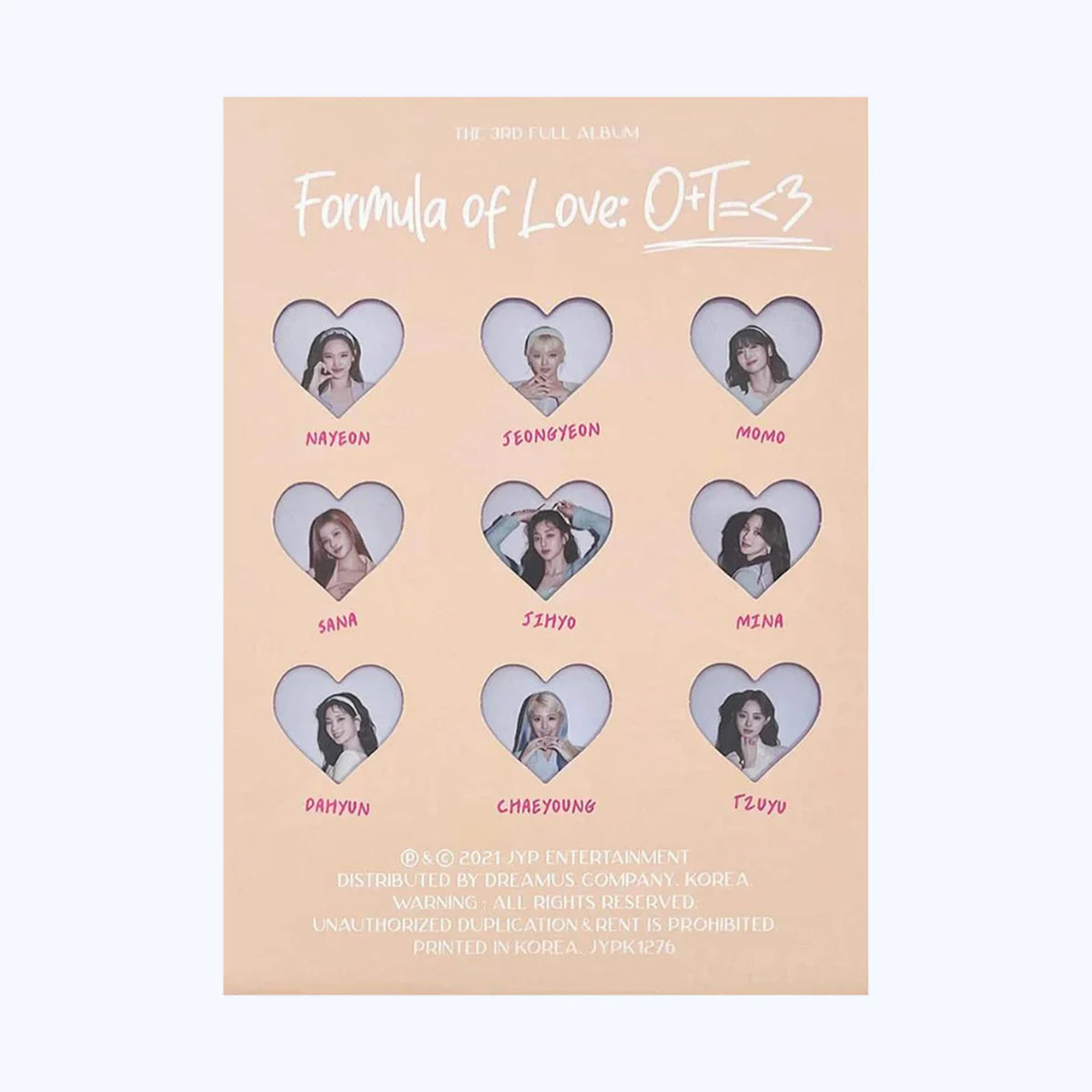 TWICE - Formula of Love: O+T=<3
