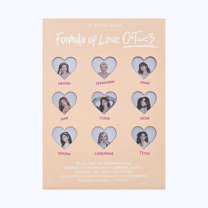 TWICE - Formula of Love: O+T=<3