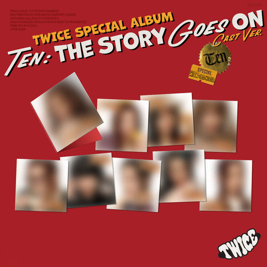TWICE – TEN : The Story Goes On [CAST Ver.] + BONUS DE PRÉCOMMANDES