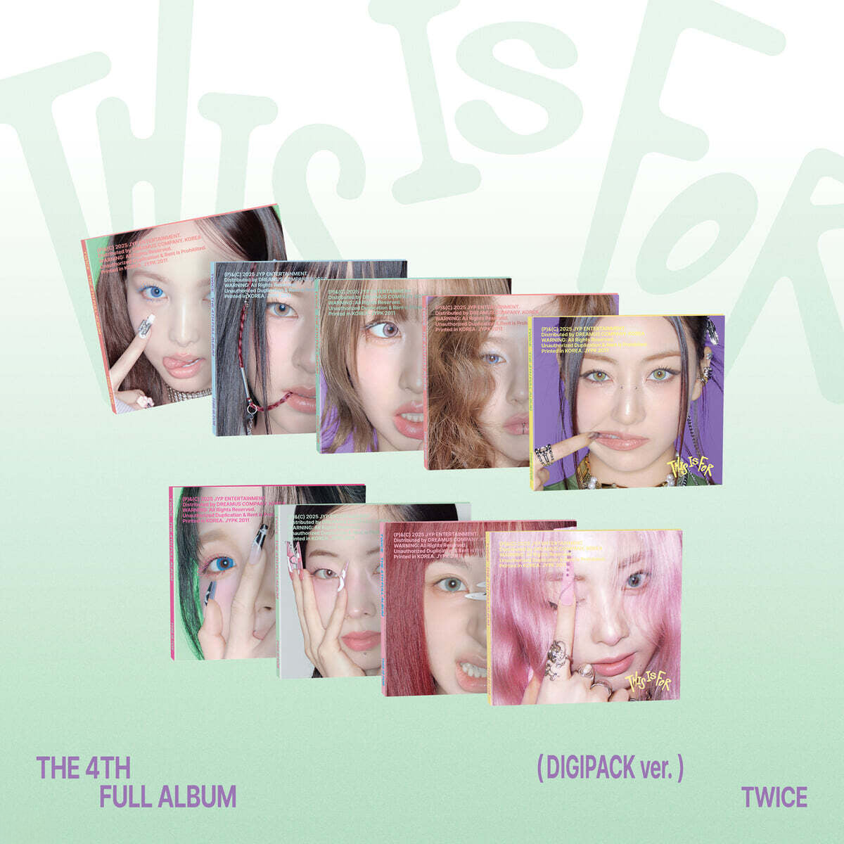 TWICE – THIS IS FOR [Digipack Ver.]