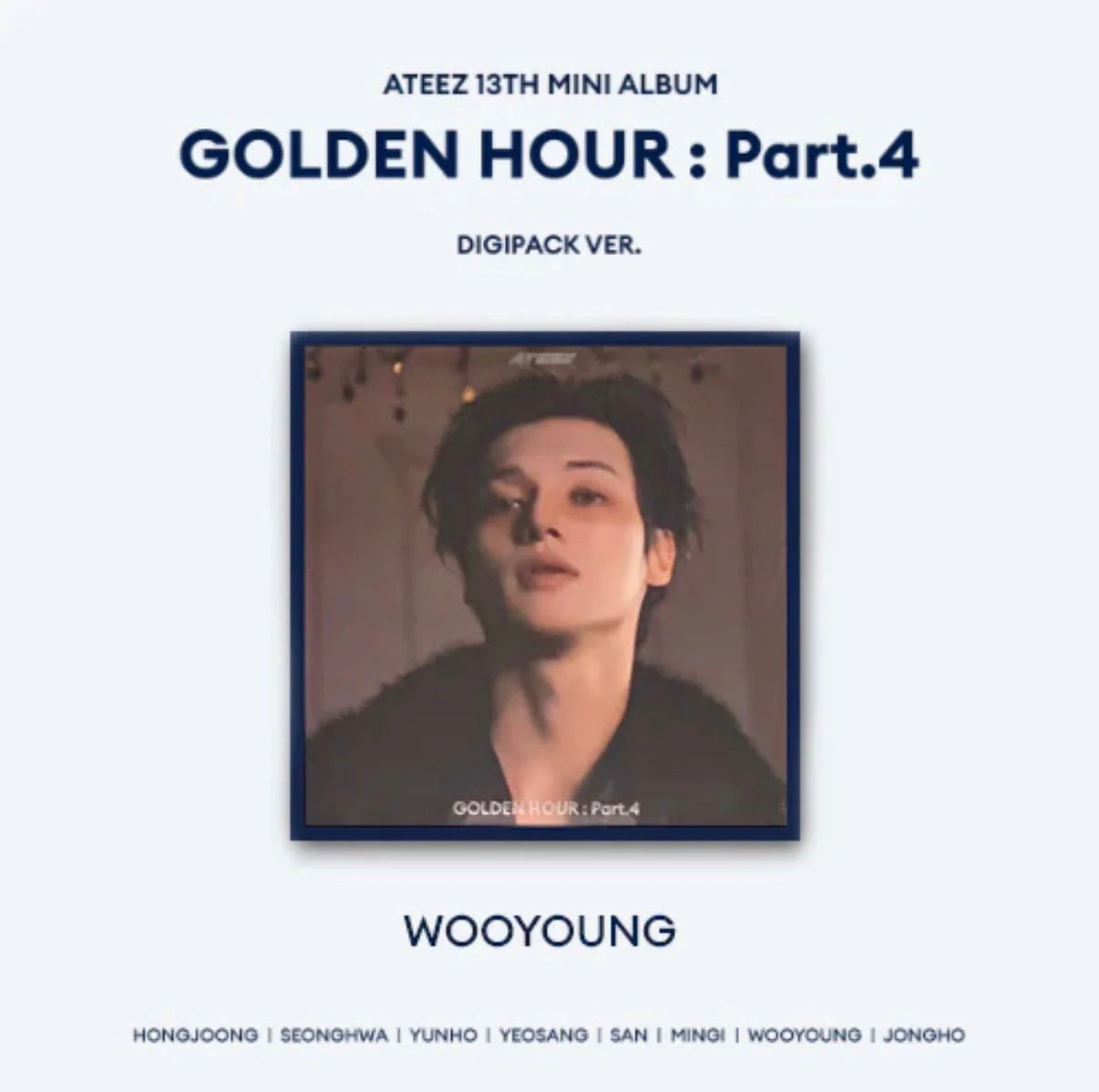 ATEEZ – 13th Mini Album [GOLDEN HOUR : Part.4] (DIGIPACK VER.)