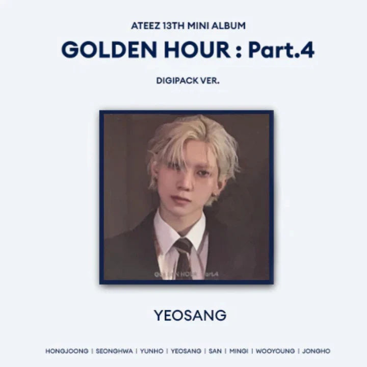 ATEEZ – 13th Mini Album [GOLDEN HOUR : Part.4] (DIGIPACK VER.)