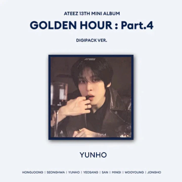 ATEEZ – 13th Mini Album [GOLDEN HOUR : Part.4] (DIGIPACK VER.)