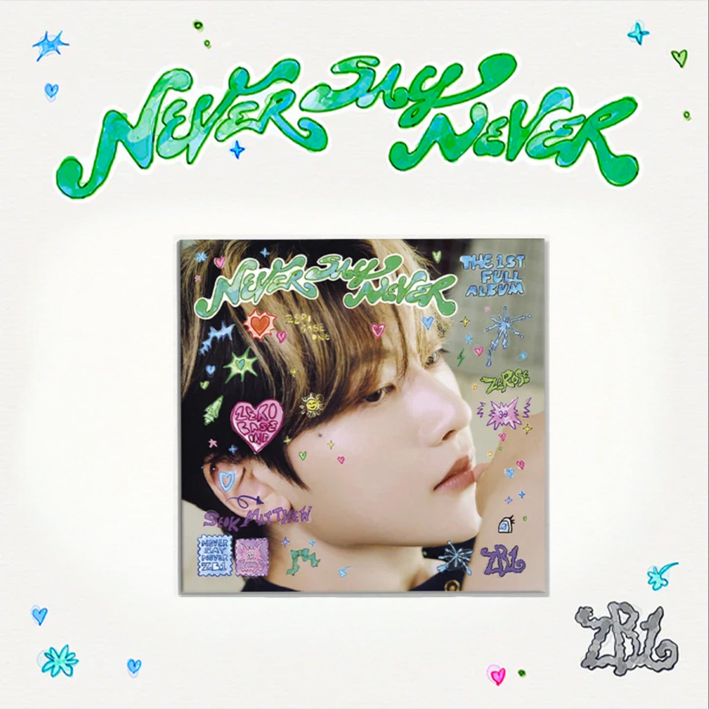 ZEROBASEONE - NEVER SAY NEVER (Digipack Version)