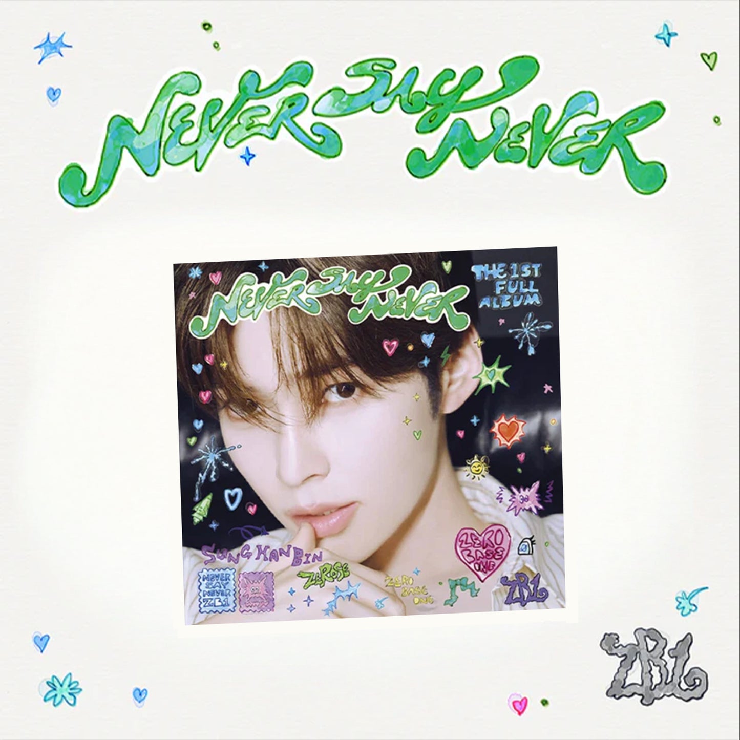 ZEROBASEONE - NEVER SAY NEVER (Digipack Version)