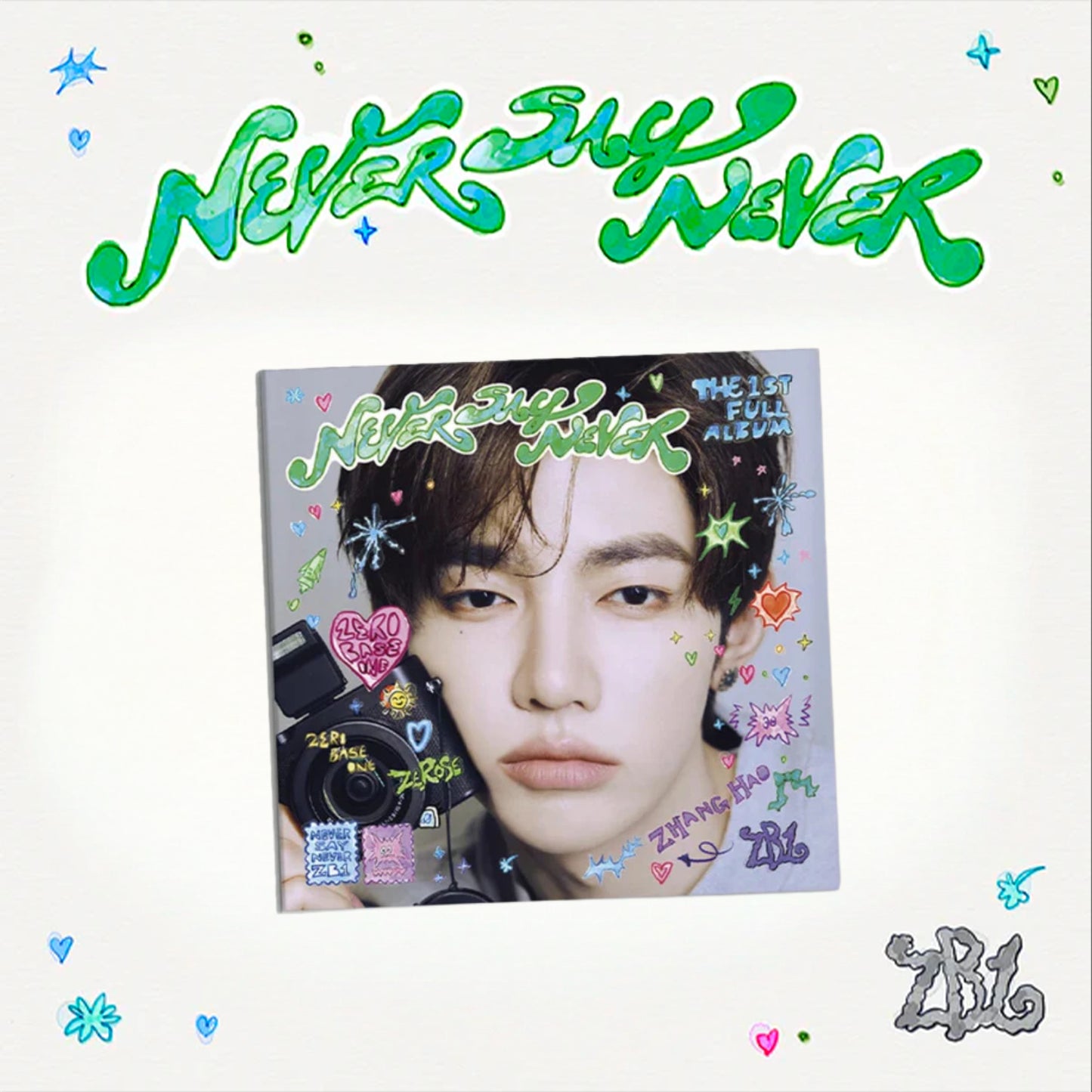 ZEROBASEONE - NEVER SAY NEVER (Digipack Version)