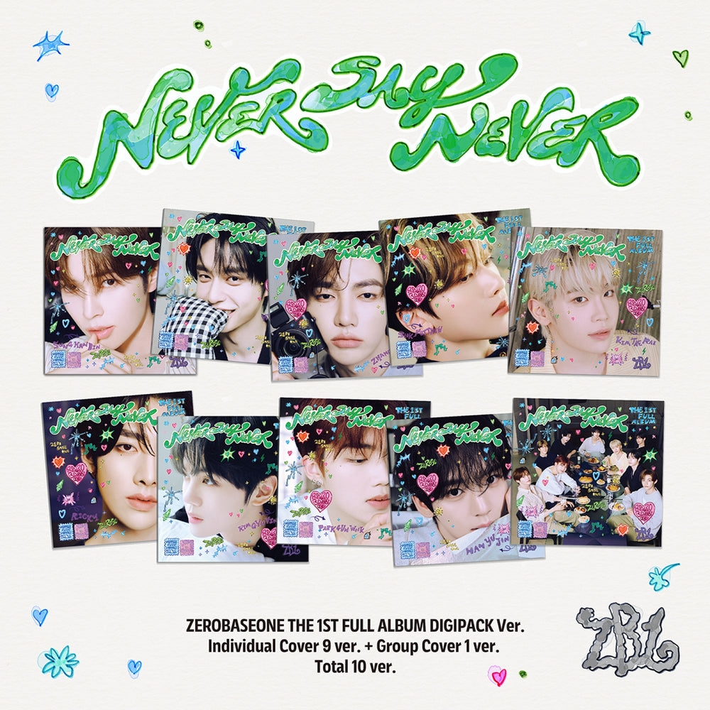 ZEROBASEONE - NEVER SAY NEVER (Digipack Ver.)