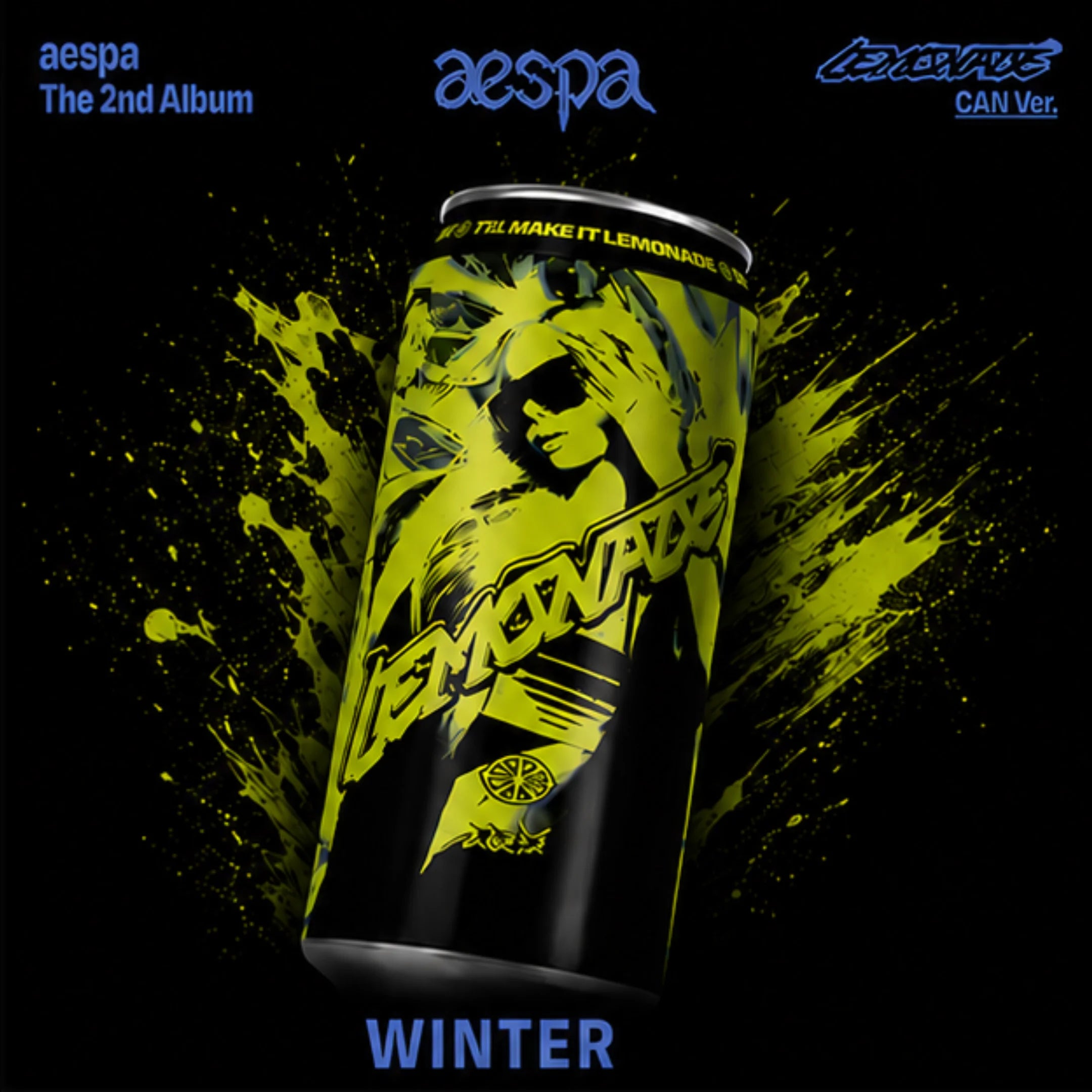 AESPA - LEMONADE 2ND ALBUM CAN VER (RANDOM)