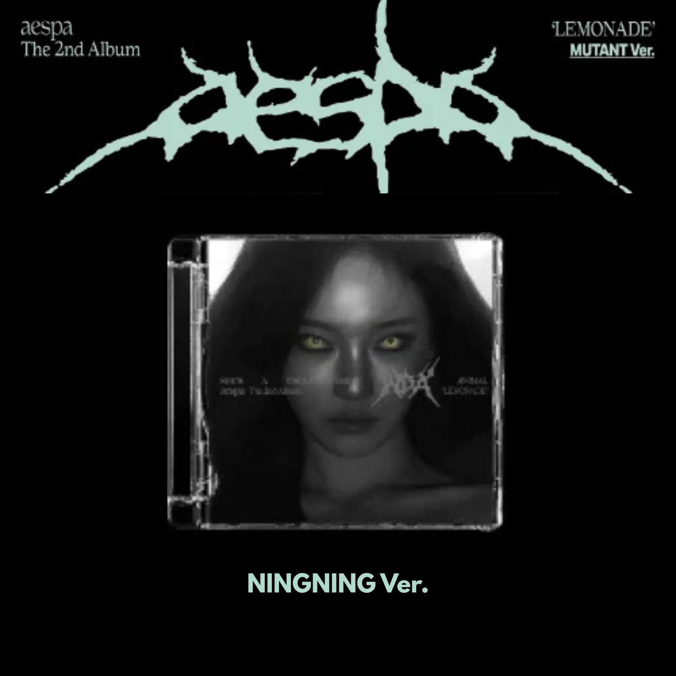 AESPA - LEMONADE 2ND ALBUM MUTANT VER (RANDOM)
