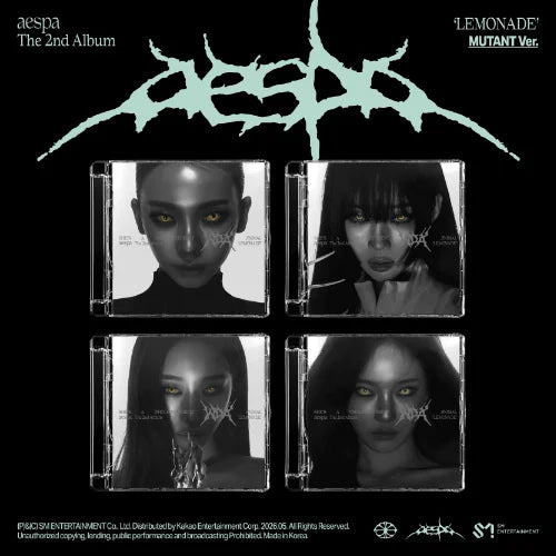 AESPA - LEMONADE 2ND ALBUM MUTANT VER