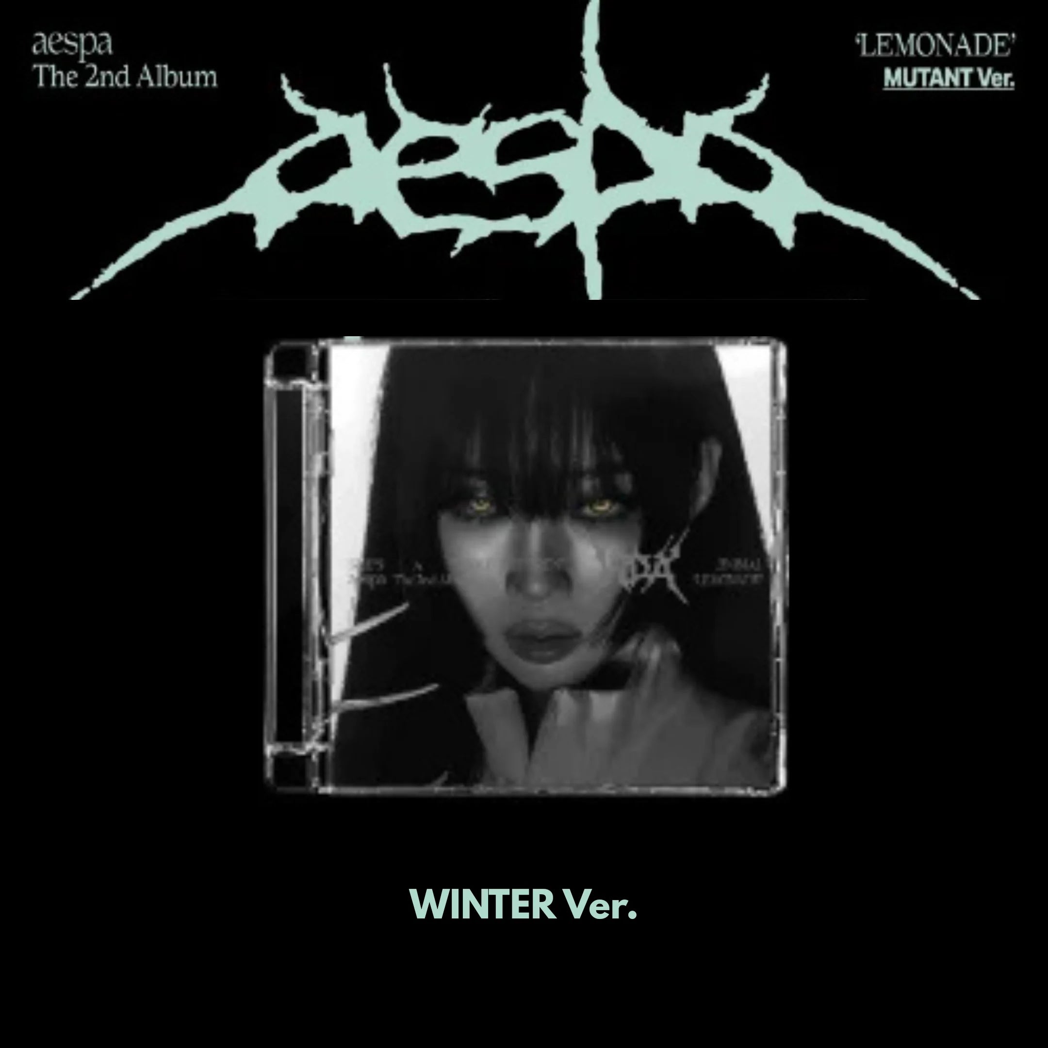 AESPA - LEMONADE 2ND ALBUM MUTANT VER (RANDOM)