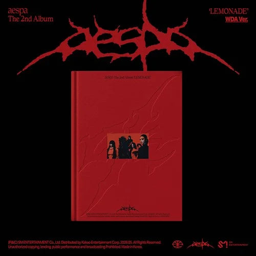 AESPA - LEMONADE 2ND ALBUM WDA VER