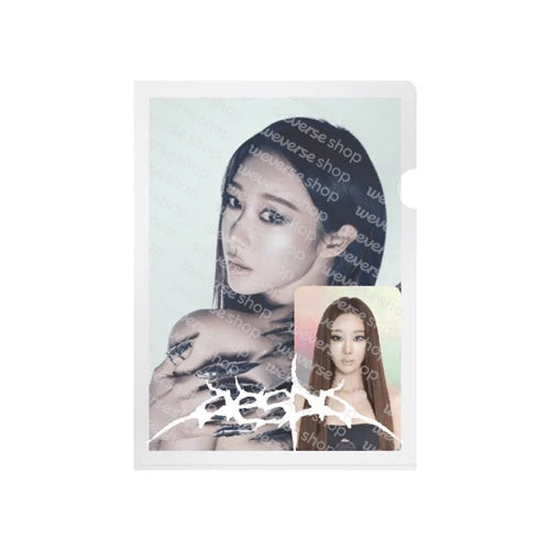 POSTCARD + HOLOGRAM PHOTO CARD SET WDA ver. - aespa WEEK MAKE IT LEMONADE MD